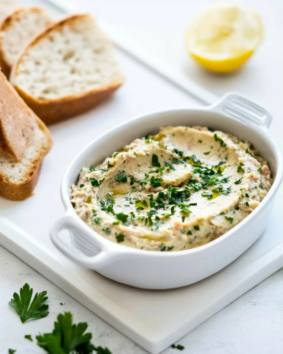 Classic Mediterranean Tuna & Cream Cheese Spread image