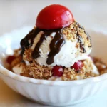 Homemade Mexican Unfried Ice Cream recipe photo