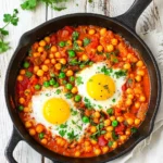 Homemade One-Pot Vegan Chickpea Shakshuka recipe photo