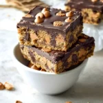 Homemade Peanut Butter Cup Cookie Bars photo