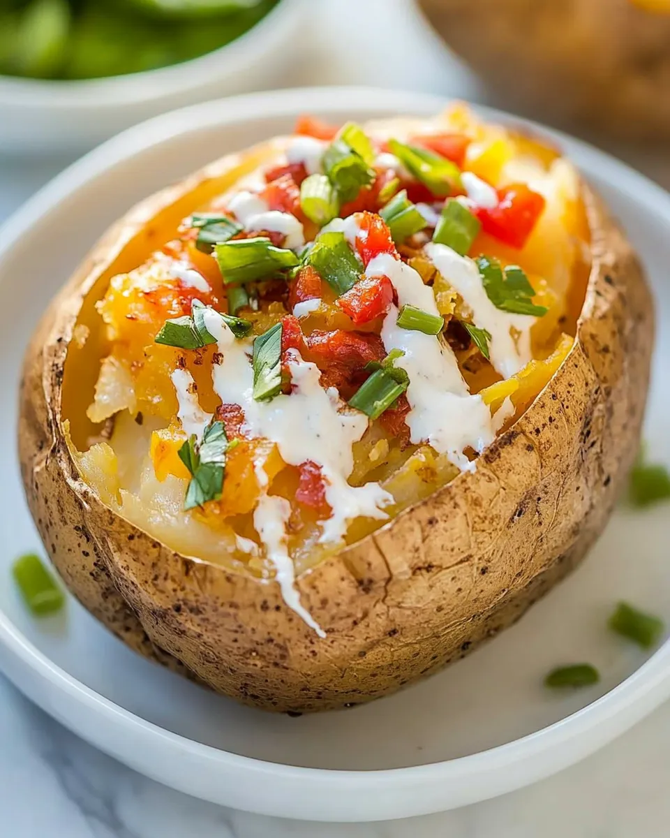 Easy Perfect Baked Potato Recipe recipe photo