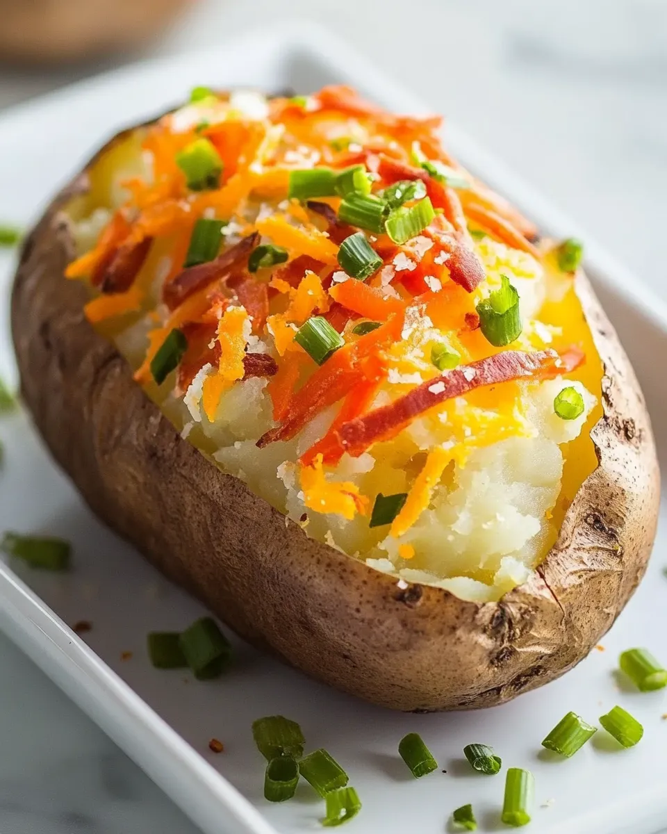 Delicious Perfect Baked Potato Recipe dish photo