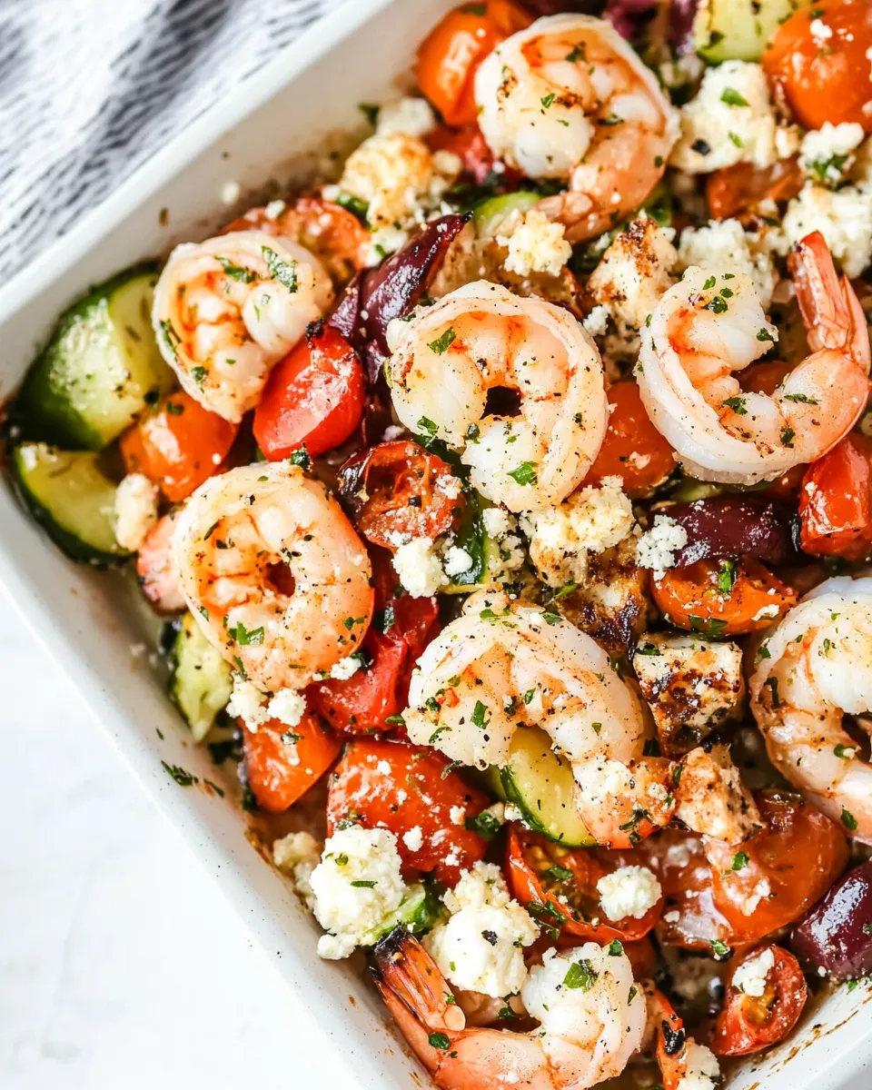 Easy Sheet Pan Mediterranean Shrimp photo