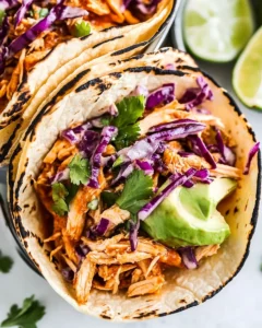 Homemade Slow Cooker Chicken Tacos photo