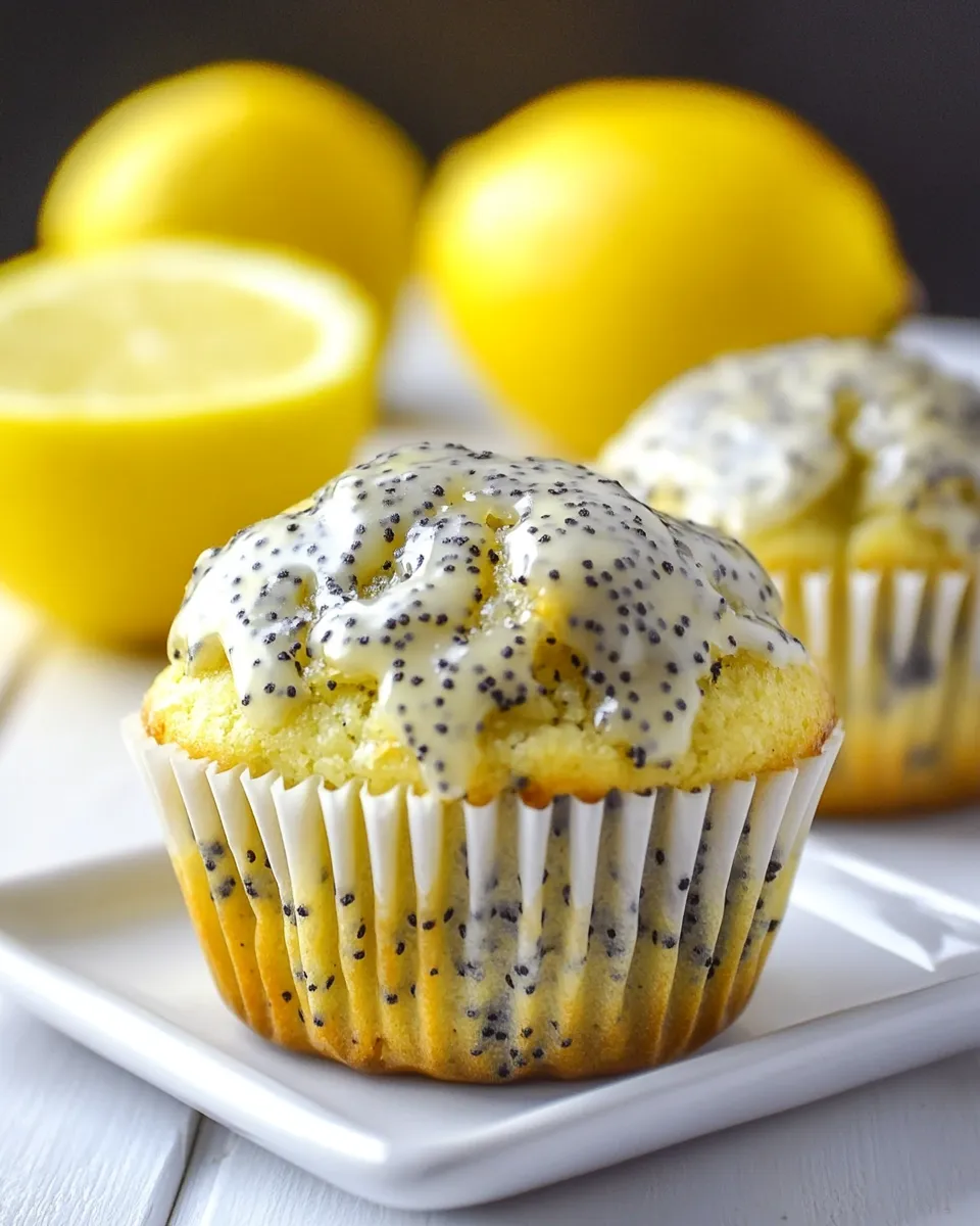 Homemade Ultimate Lemon Poppy Seed Muffins recipe photo