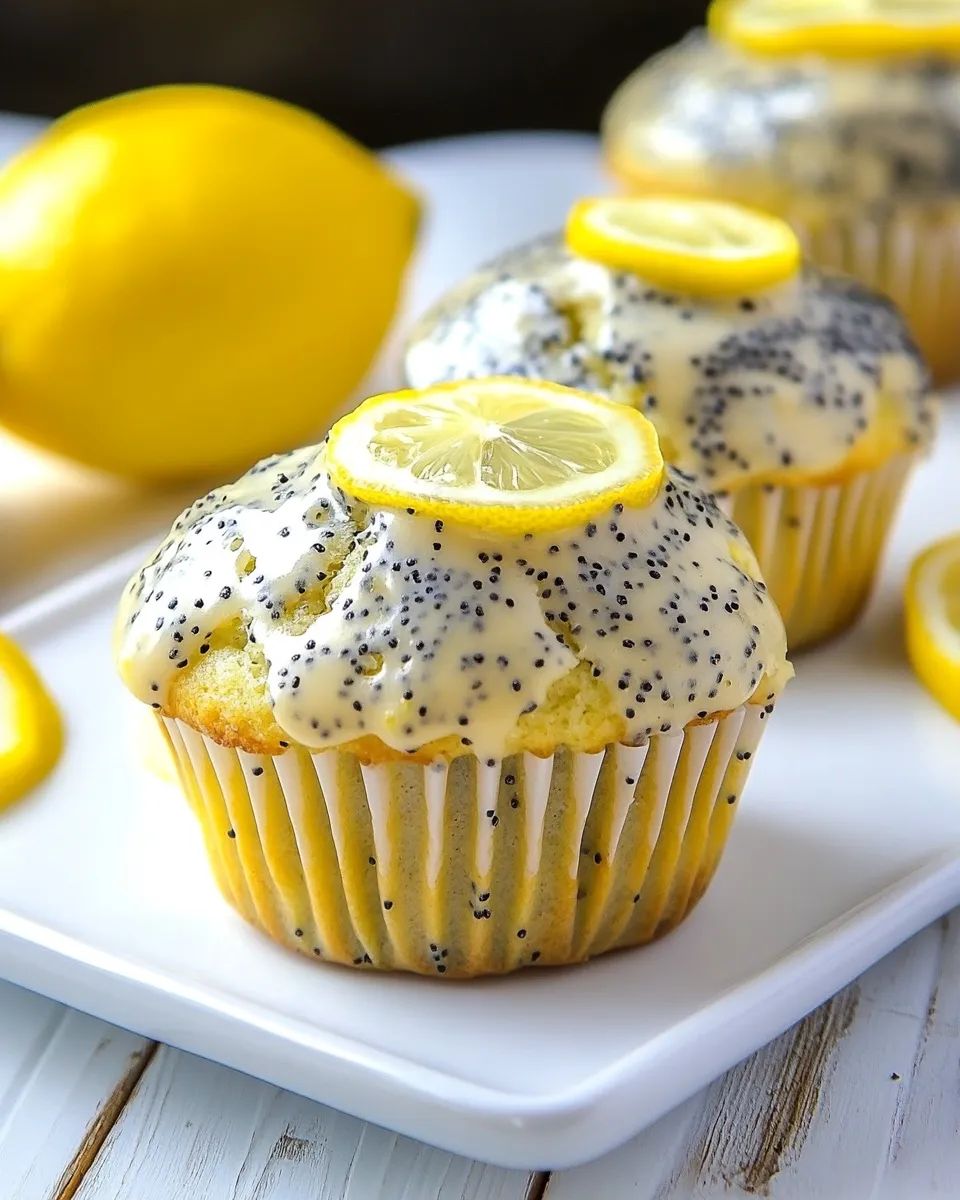 Classic Ultimate Lemon Poppy Seed Muffins dish photo
