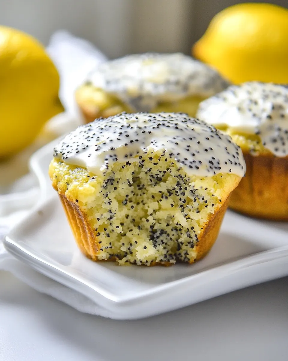 Delicious Ultimate Lemon Poppy Seed Muffins image