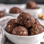 Homemade Walnut Brownie Protein Balls photo