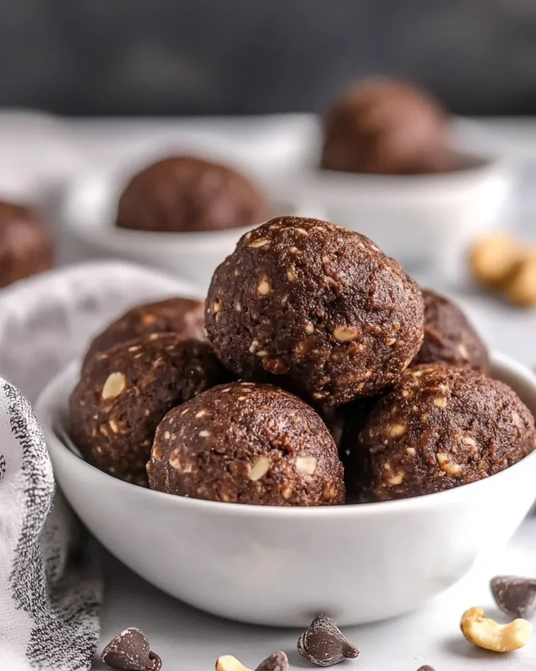 Homemade Walnut Brownie Protein Balls photo