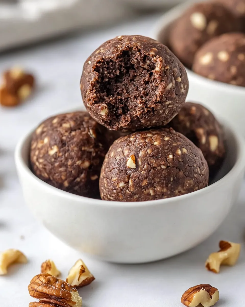 Classic Walnut Brownie Protein Balls image