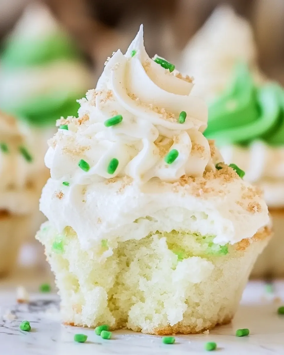 Delicious Watergate Cupcakes recipe image