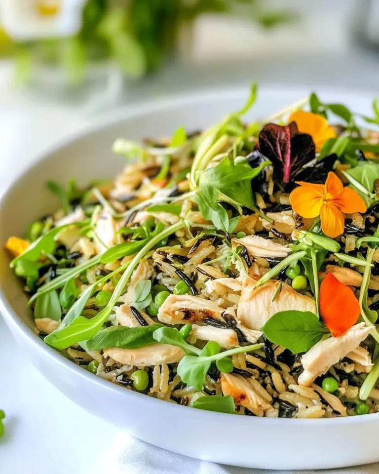 Homemade Wild Rice Chicken Salad recipe photo