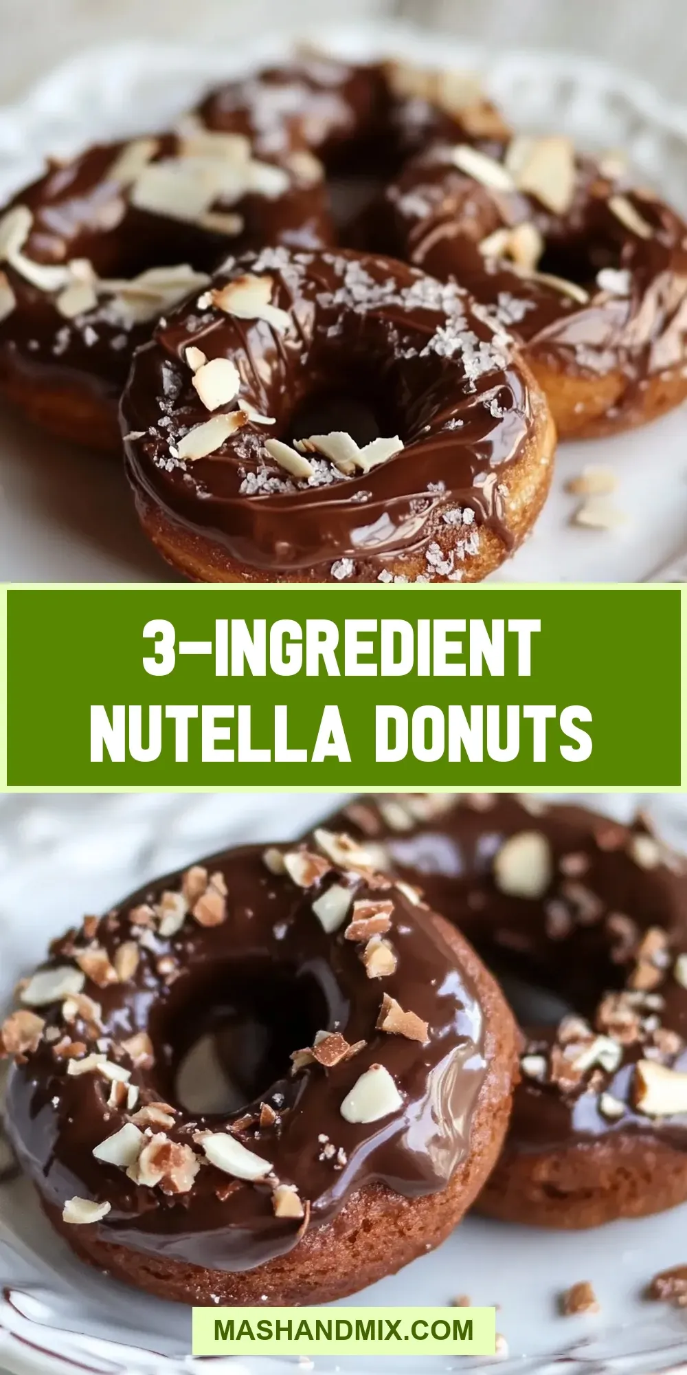 Amazing 3-Ingredient Nutella Donuts