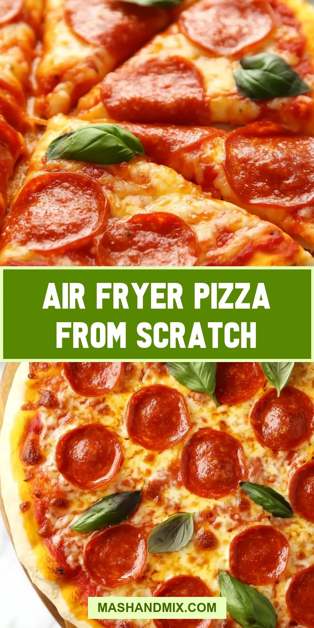 The Best Air Fryer Pizza From Scratch Ever