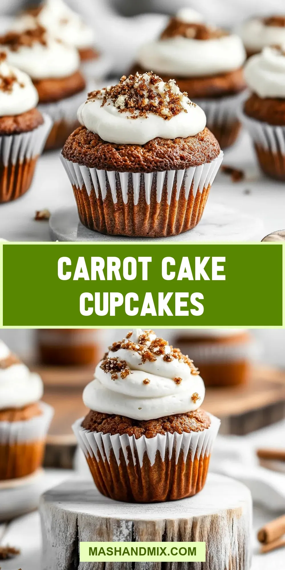 The Best Carrot Cake Cupcakes Ever