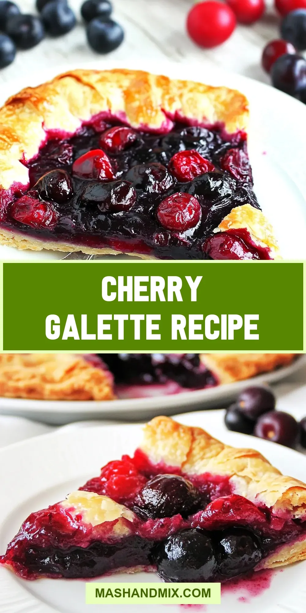 Quick Cherry Galette
