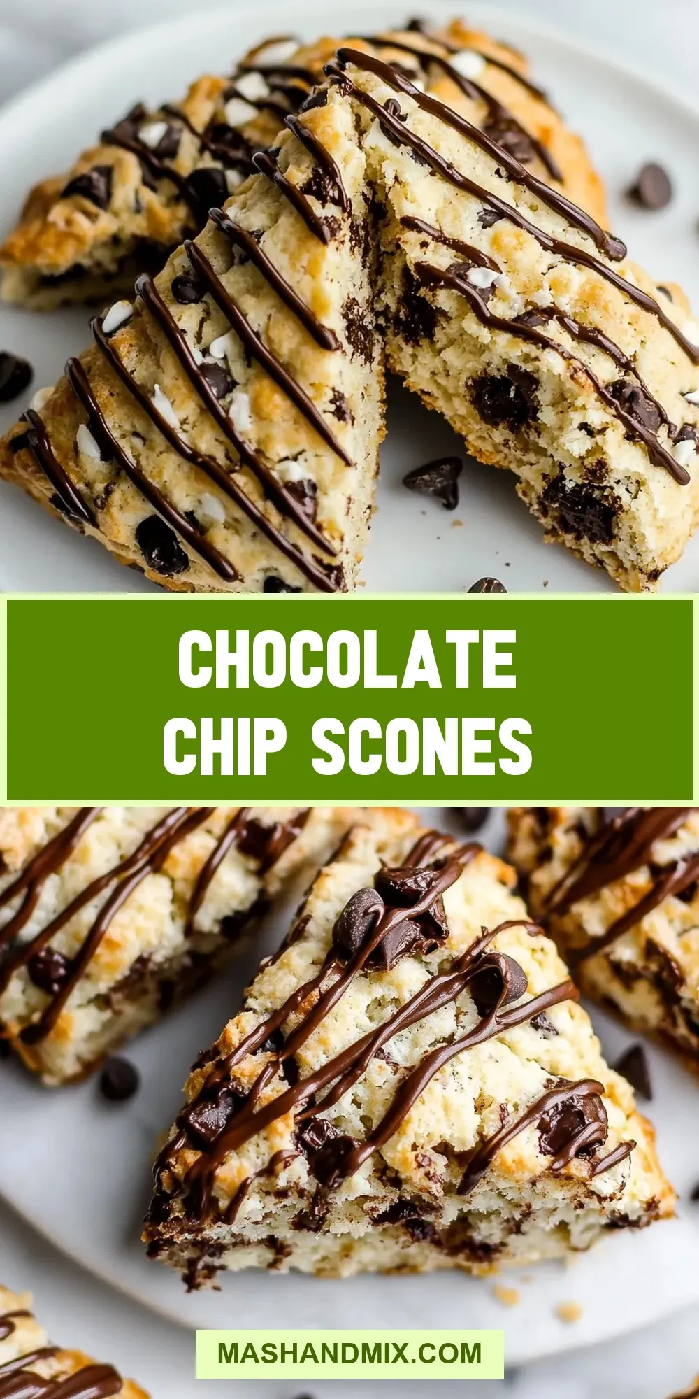 Easy Chocolate Chip Scones