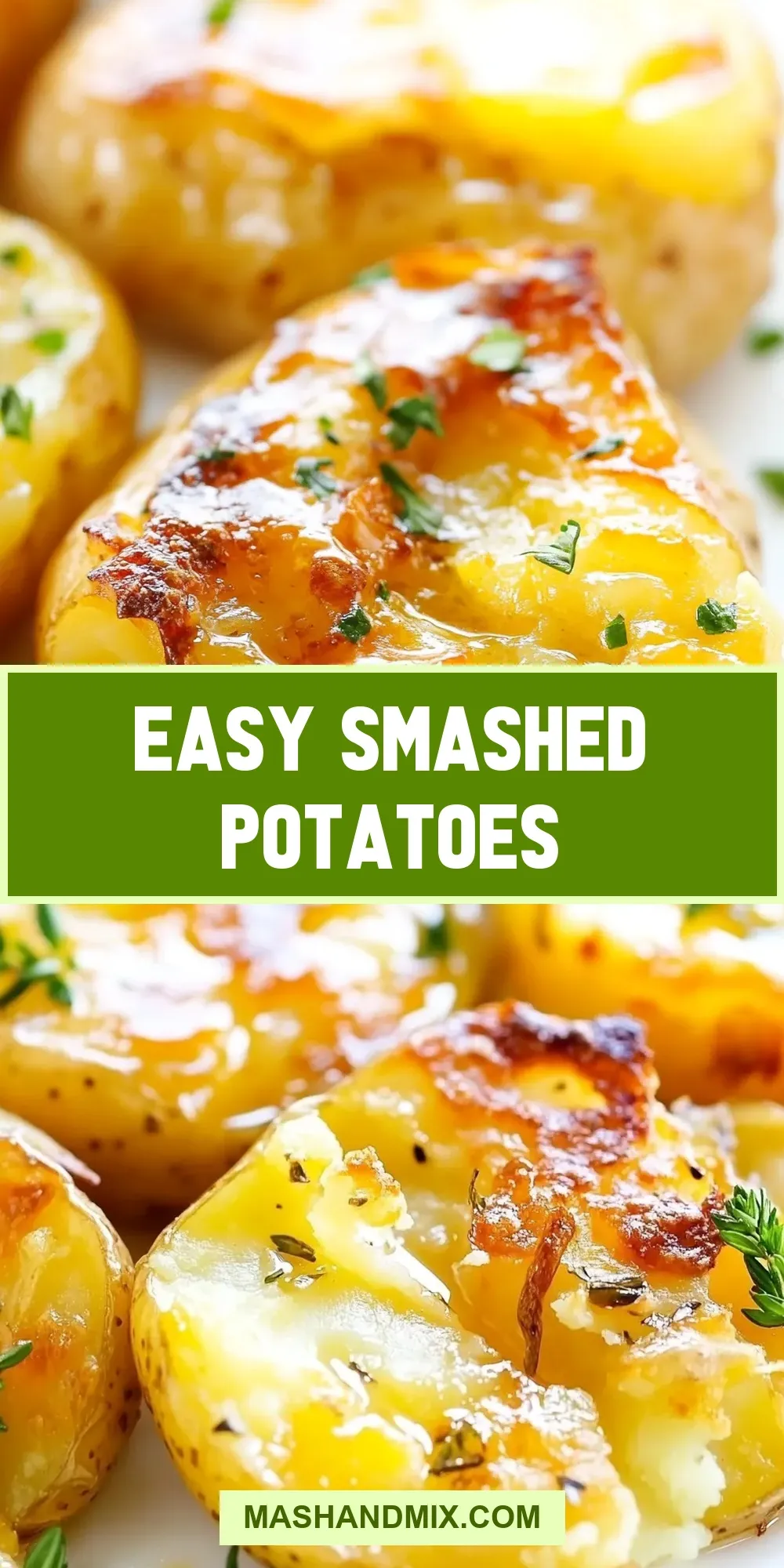 Easy Smashed Potatoes Recipe