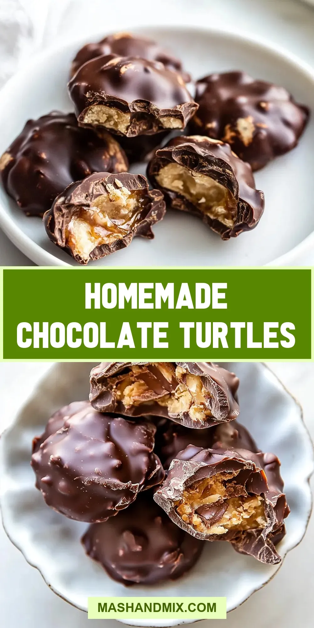 Homemade Chocolate Turtles (Tasty & Delicious)