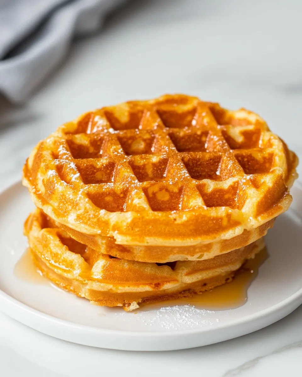 Classic 2 Ingredient Chaffles image