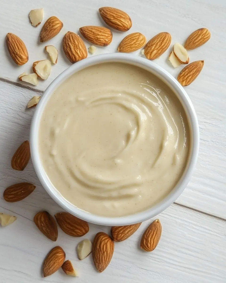 Classic 3-Ingredient Almond Butter Yogurt Dip image