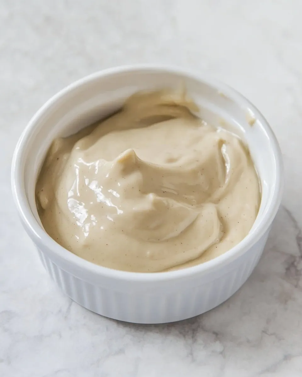 Easy 3-Ingredient Almond Butter Yogurt Dip picture