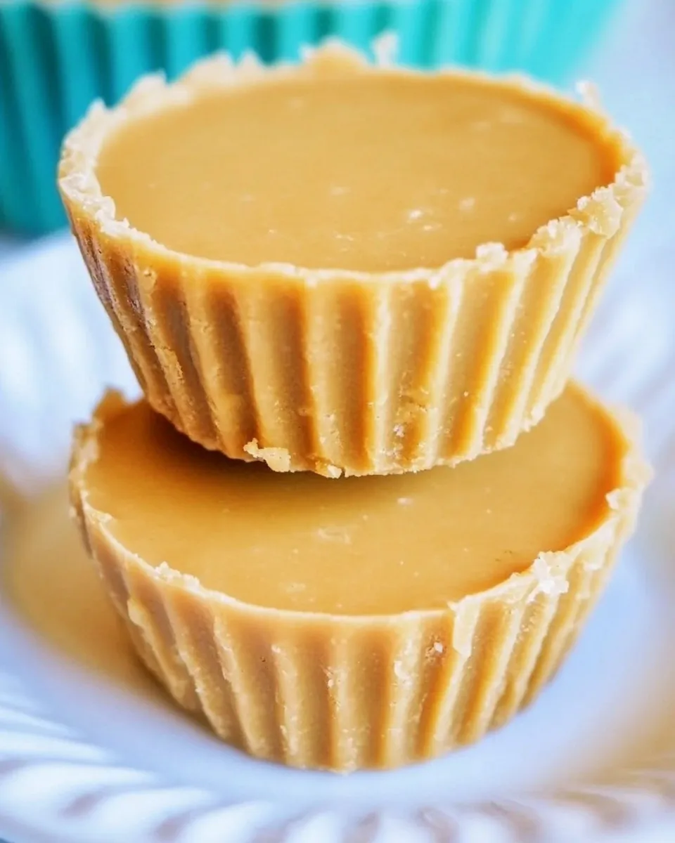 Delicious 3-Ingredient Peanut Butter Cups shot