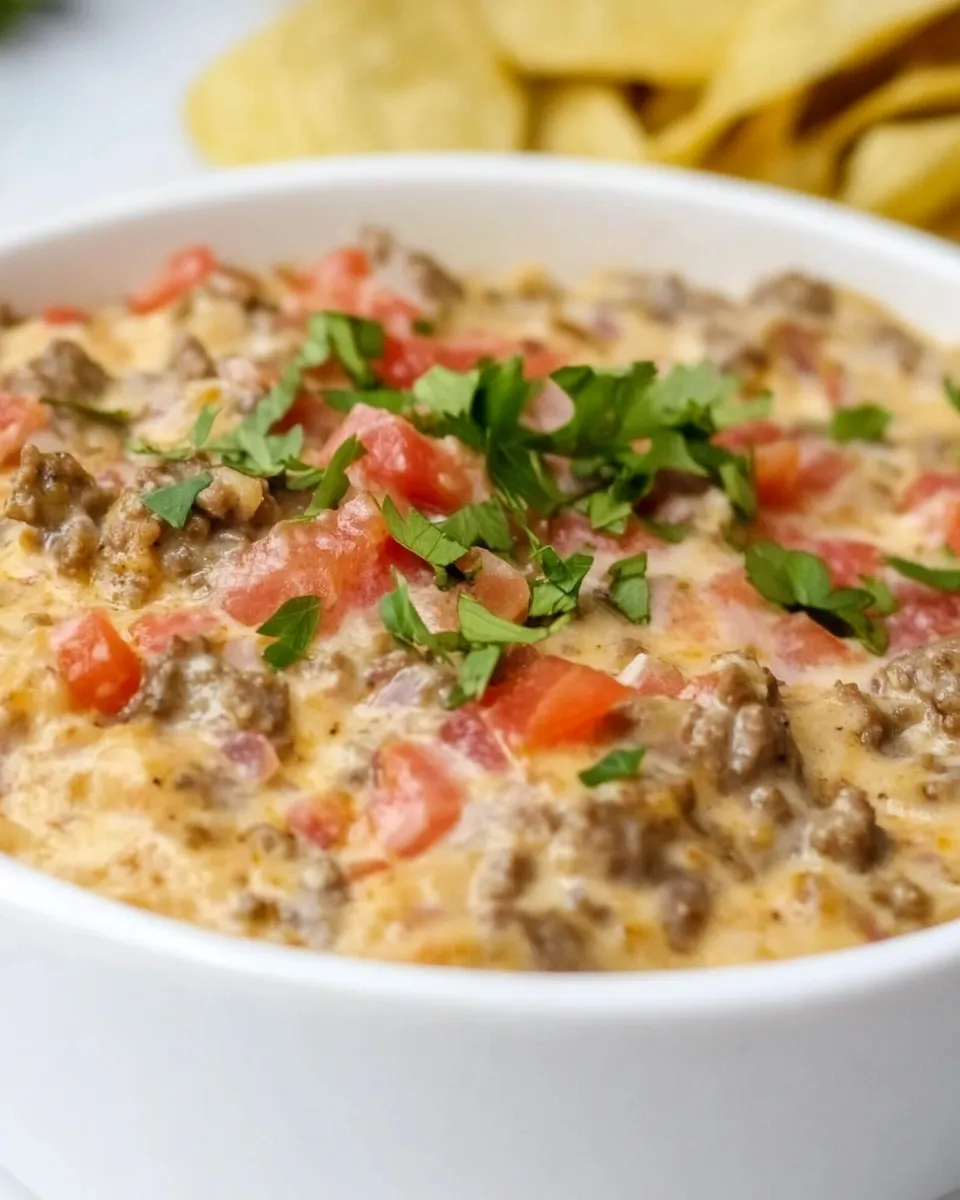 Homemade 3-Ingredient Rotel Sausage Dip photo