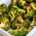 Homemade 3-Ingredient Spicy Roasted Broccoli photo