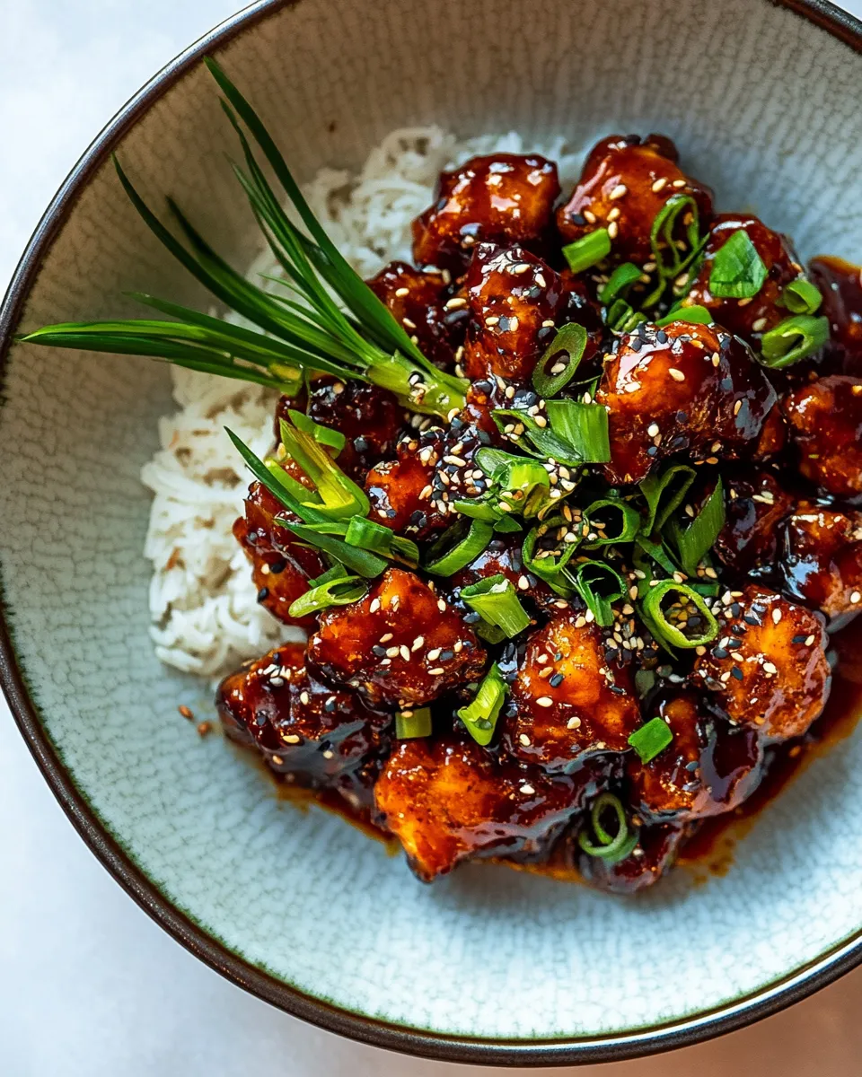 Amazing 30 Minute General Tsos Chicken. dish image