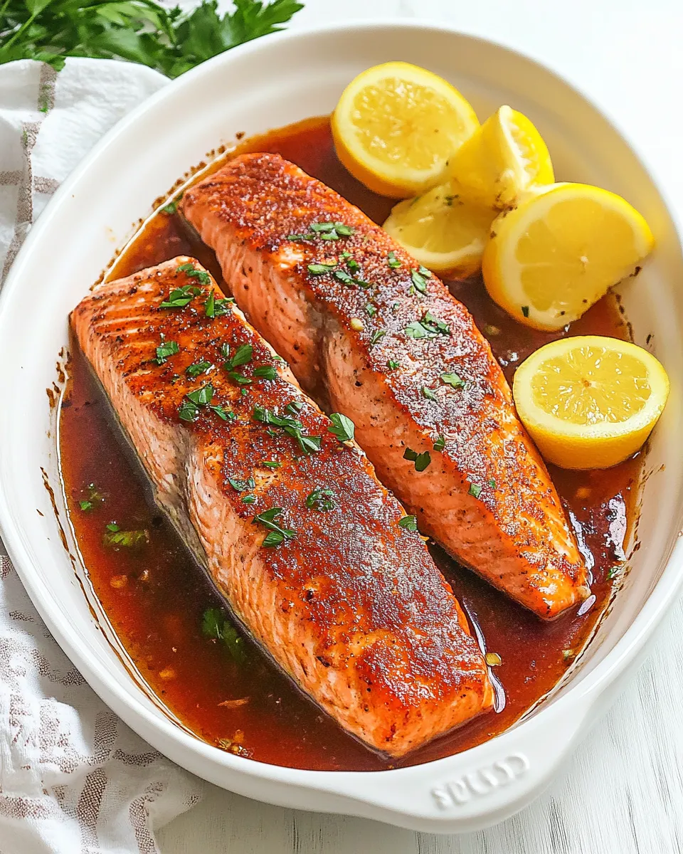 Homemade 4-Ingredient Baked Salmon Recipe: Easy Weeknight Dinner in 20 Minutes photo