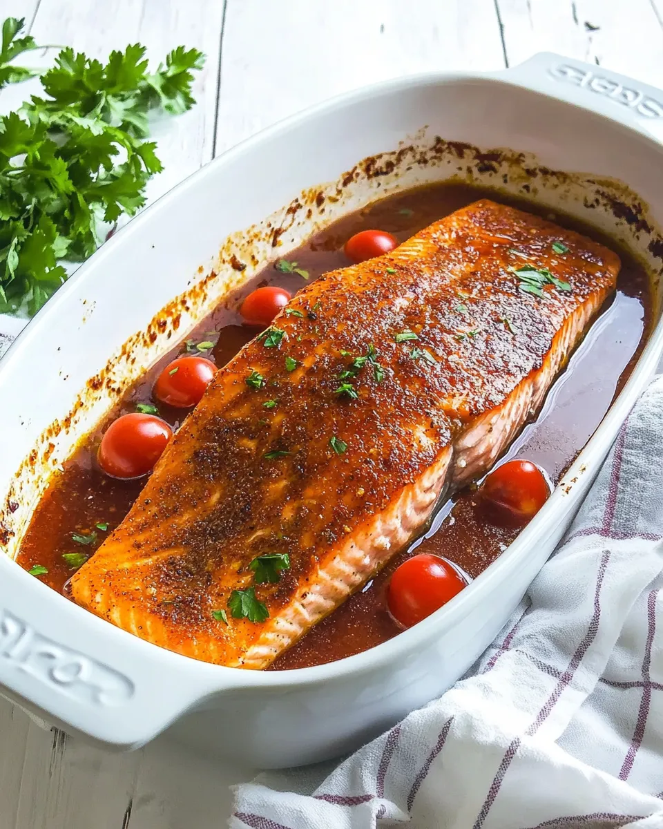 Delicious 4-Ingredient Baked Salmon Recipe: Easy Weeknight Dinner in 20 Minutes shot