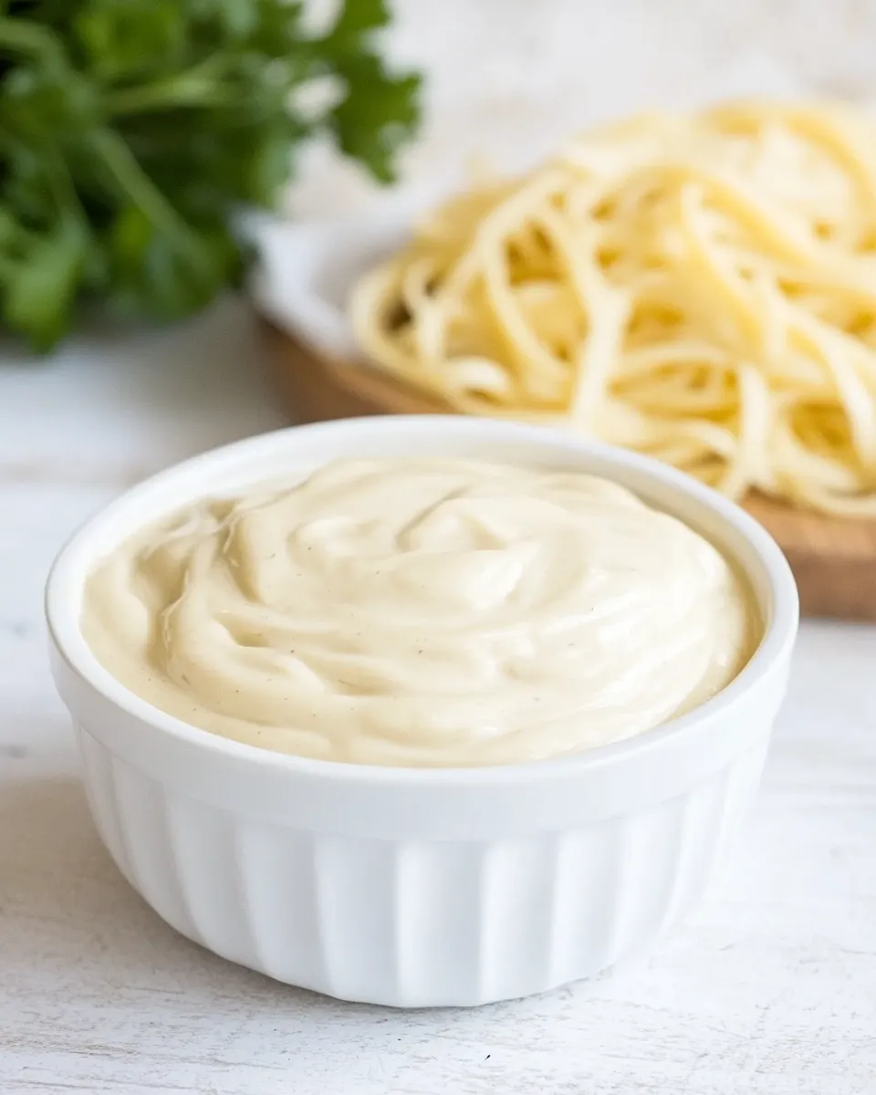 Classic 5-Minute Dairy-Free Alfredo Sauce image