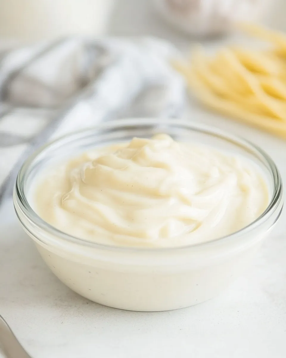 Easy 5-Minute Dairy-Free Alfredo Sauce recipe photo