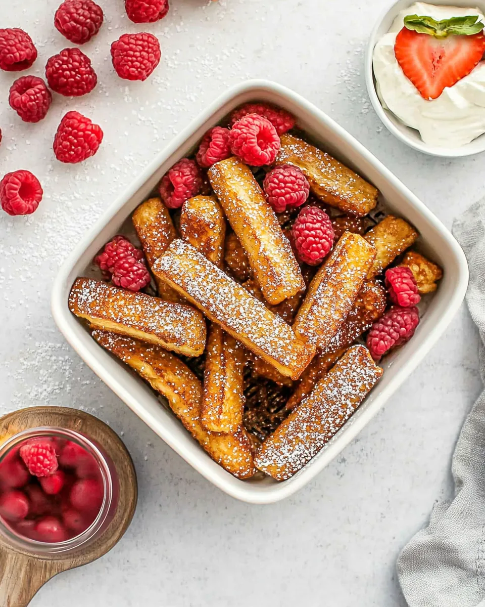 Homemade Air Fryer French Toast Sticks photo