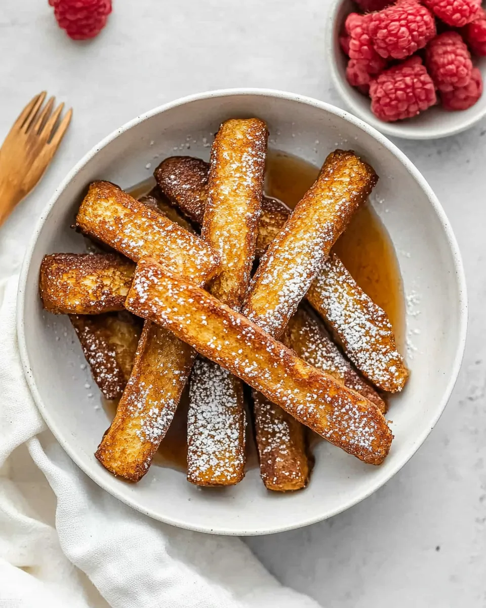 Classic Air Fryer French Toast Sticks image