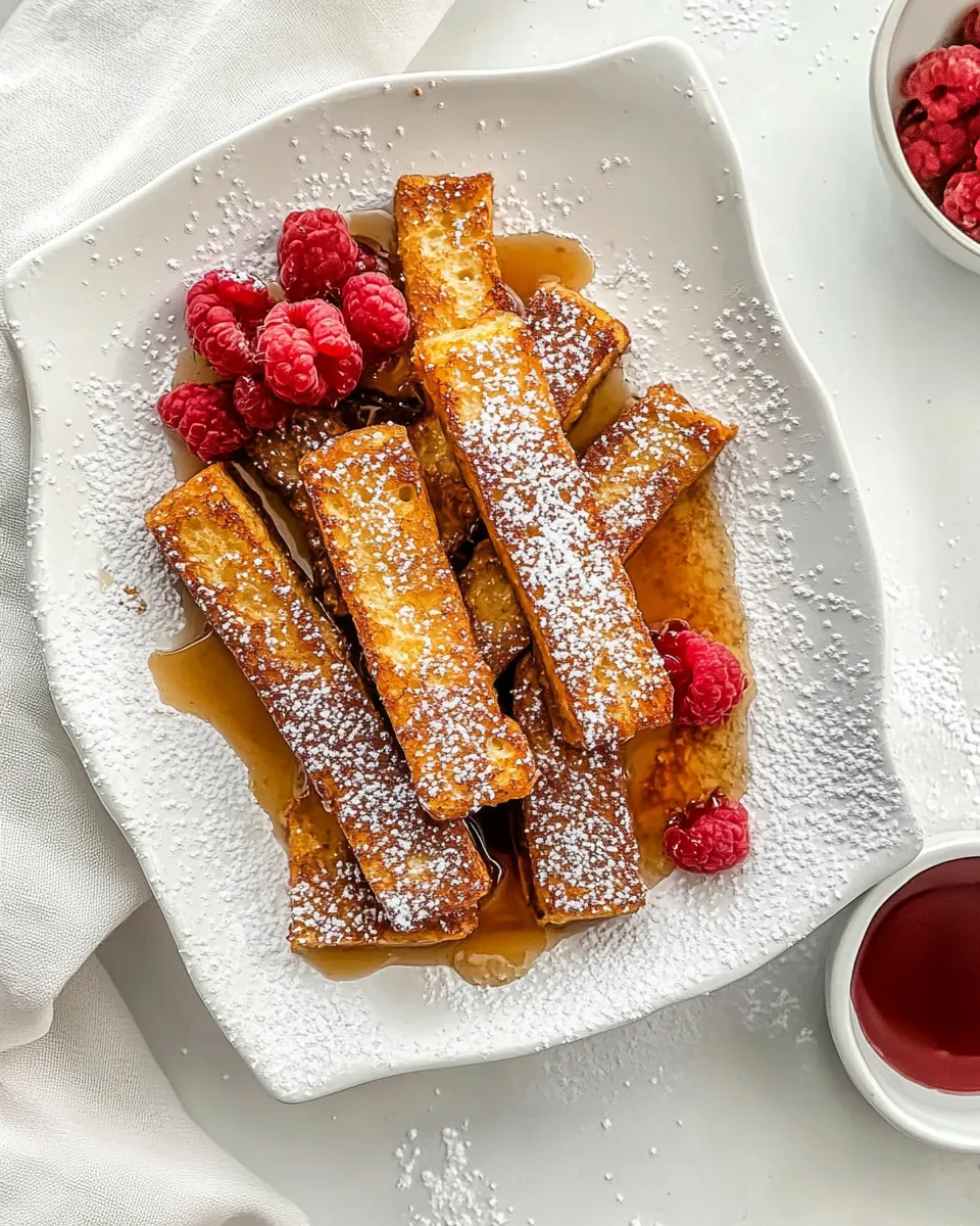 Easy Air Fryer French Toast Sticks picture