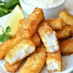 Homemade Air Fryer Frozen Fish Sticks photo