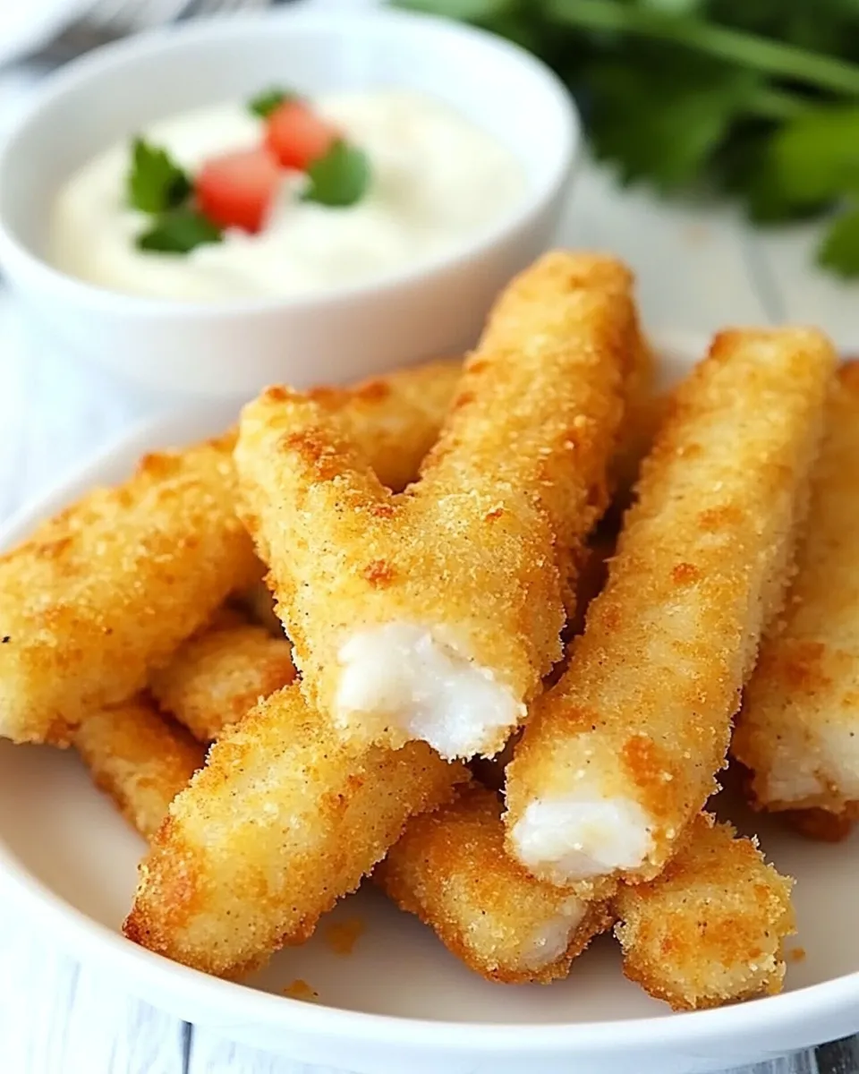 Easy Air Fryer Frozen Fish Sticks picture