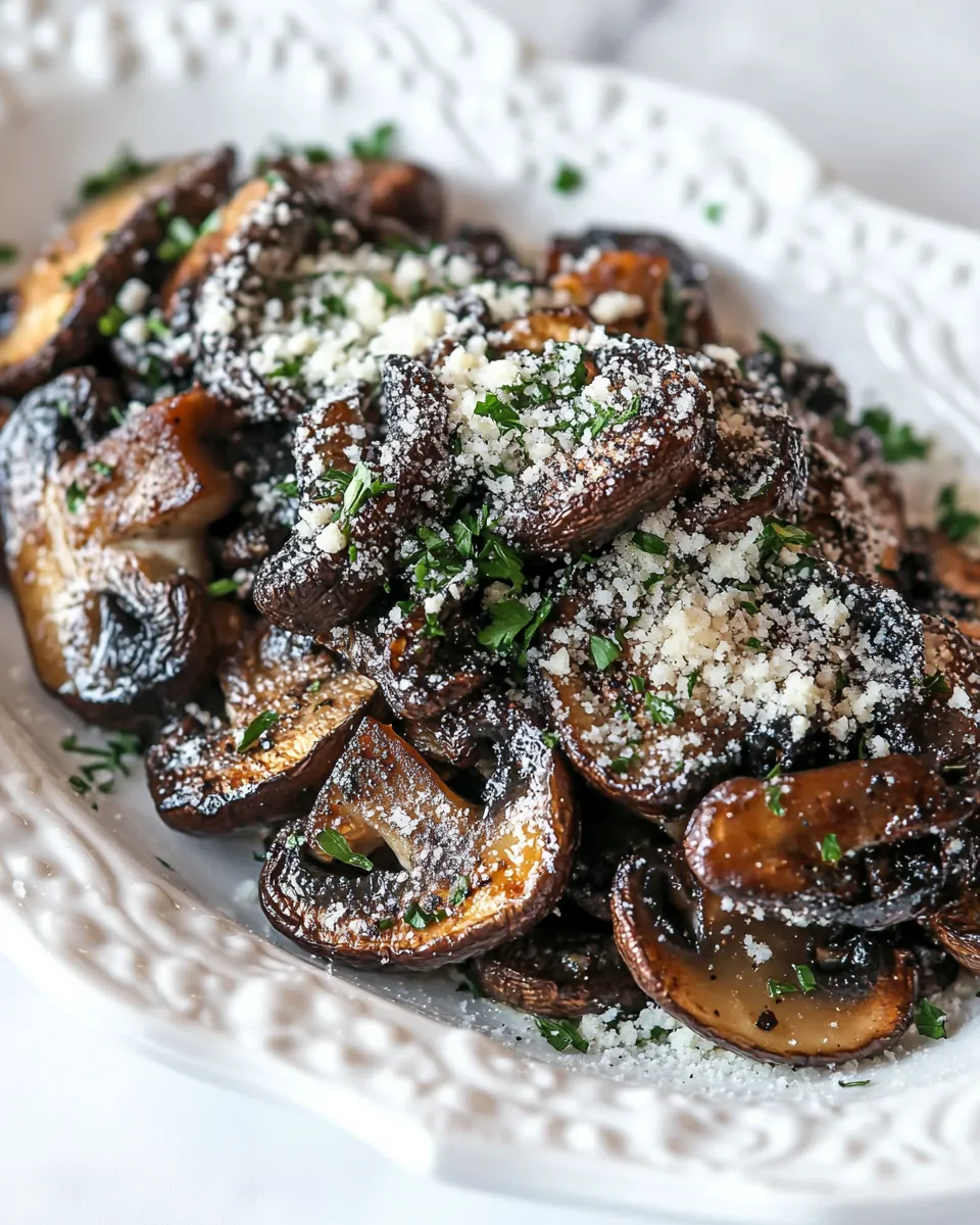 Easy Air Fryer Mushrooms (15 Mins) photo