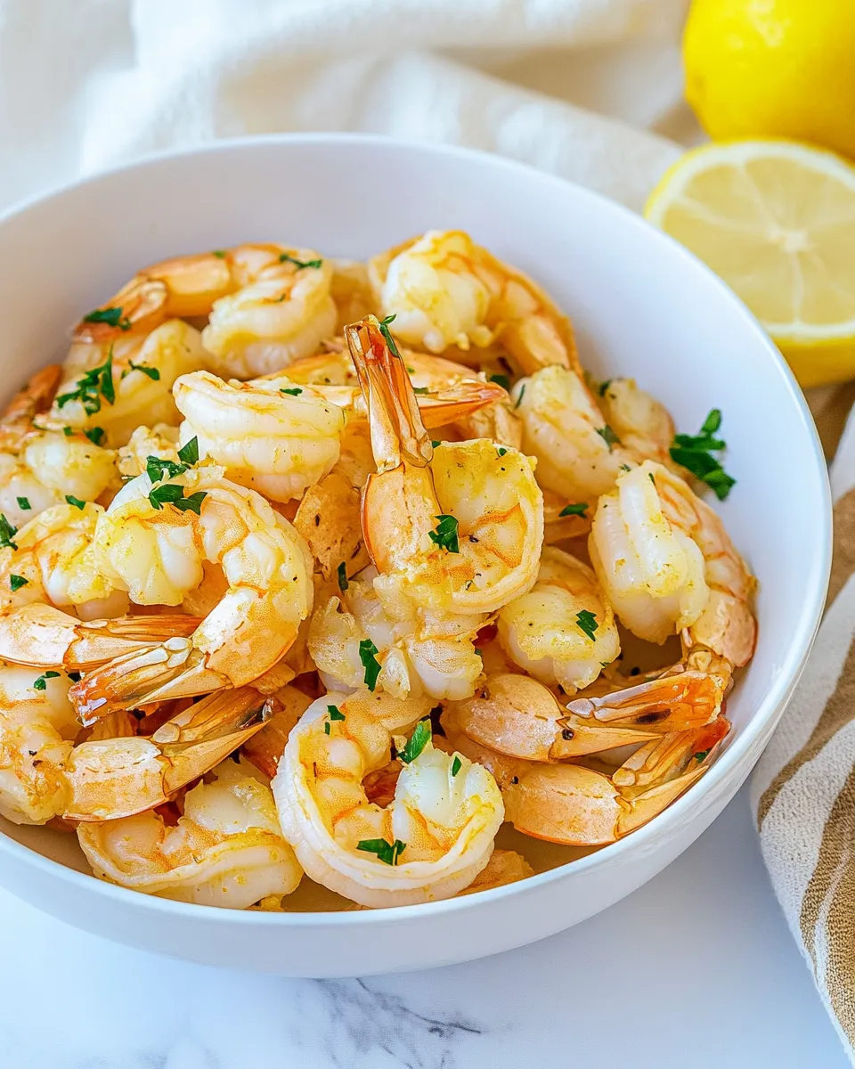 Classic Air Fryer Shrimp with Garlic image