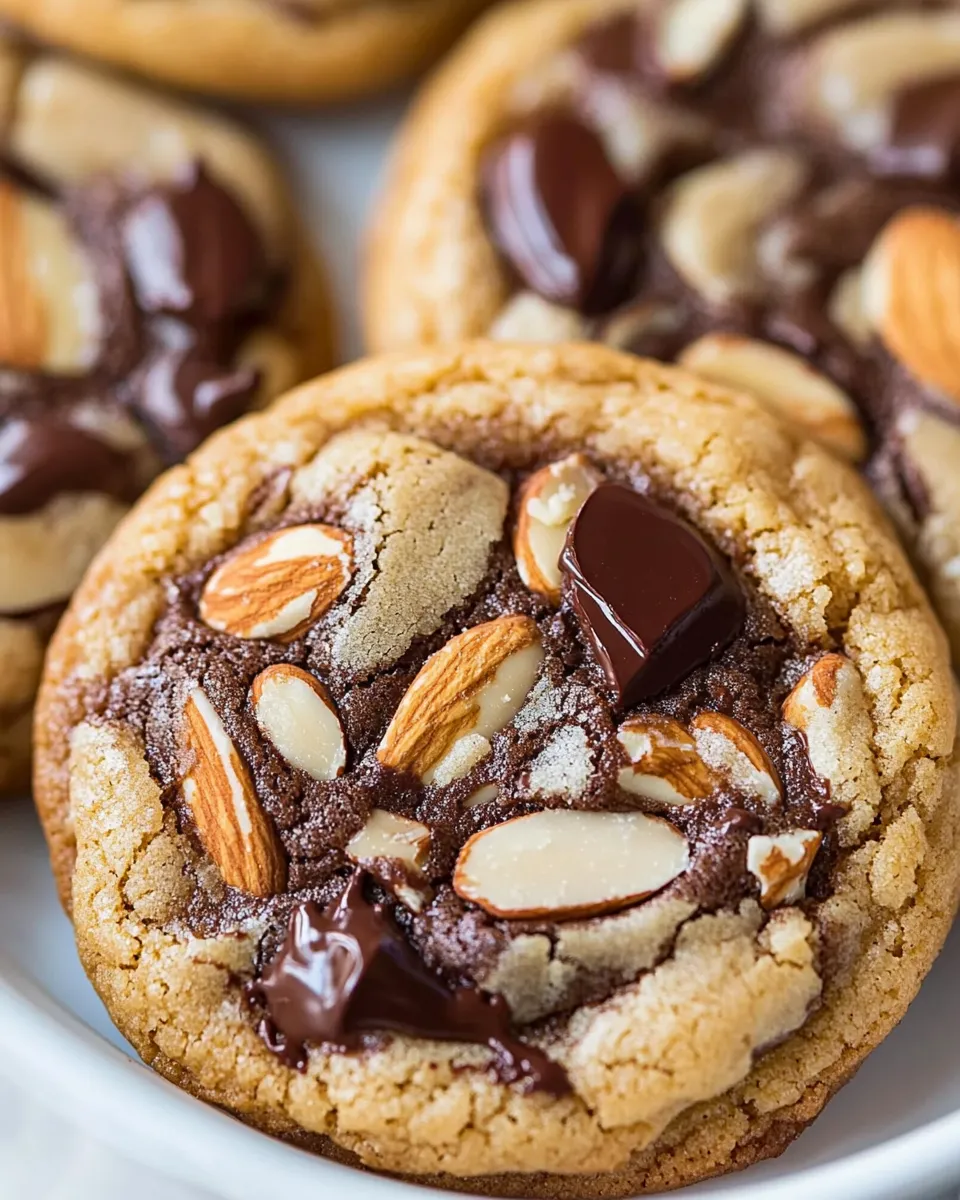 Delicious Almond Amaretto Chocolate Chunk Cookies shot