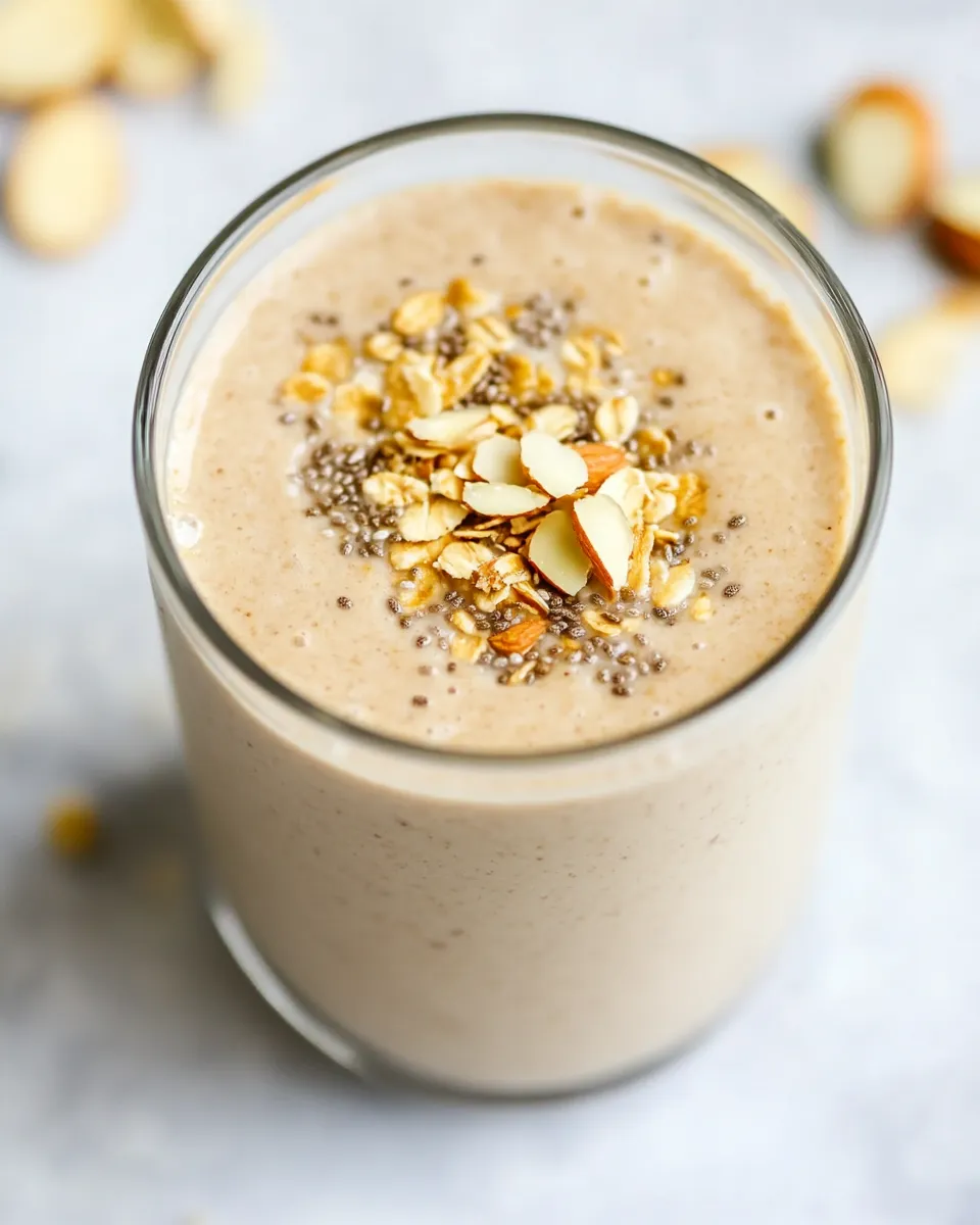 Classic Almond Butter Chia Smoothie photo