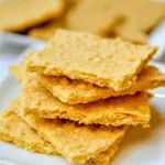 Homemade Almond Flour Cheese Crackers photo