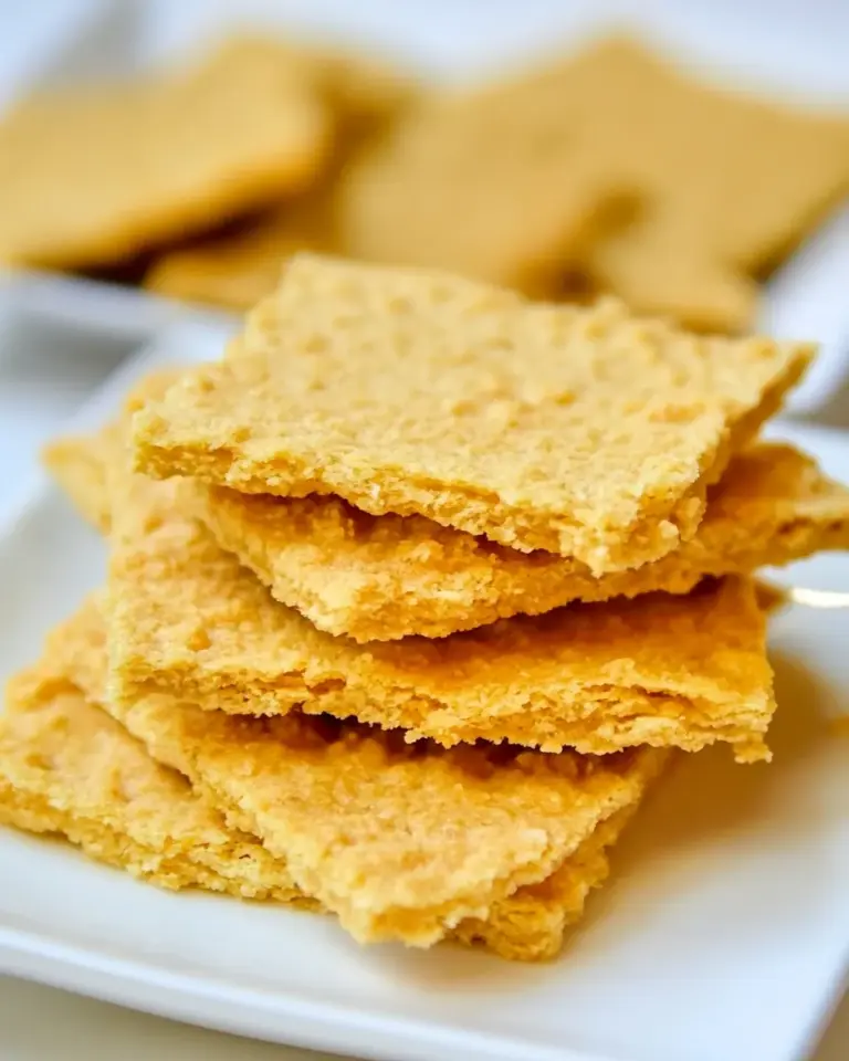 Homemade Almond Flour Cheese Crackers photo