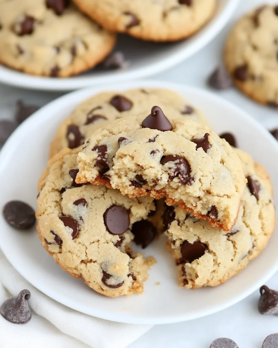 Easy Almond Flour Chocolate Chip Cookies Recipe picture