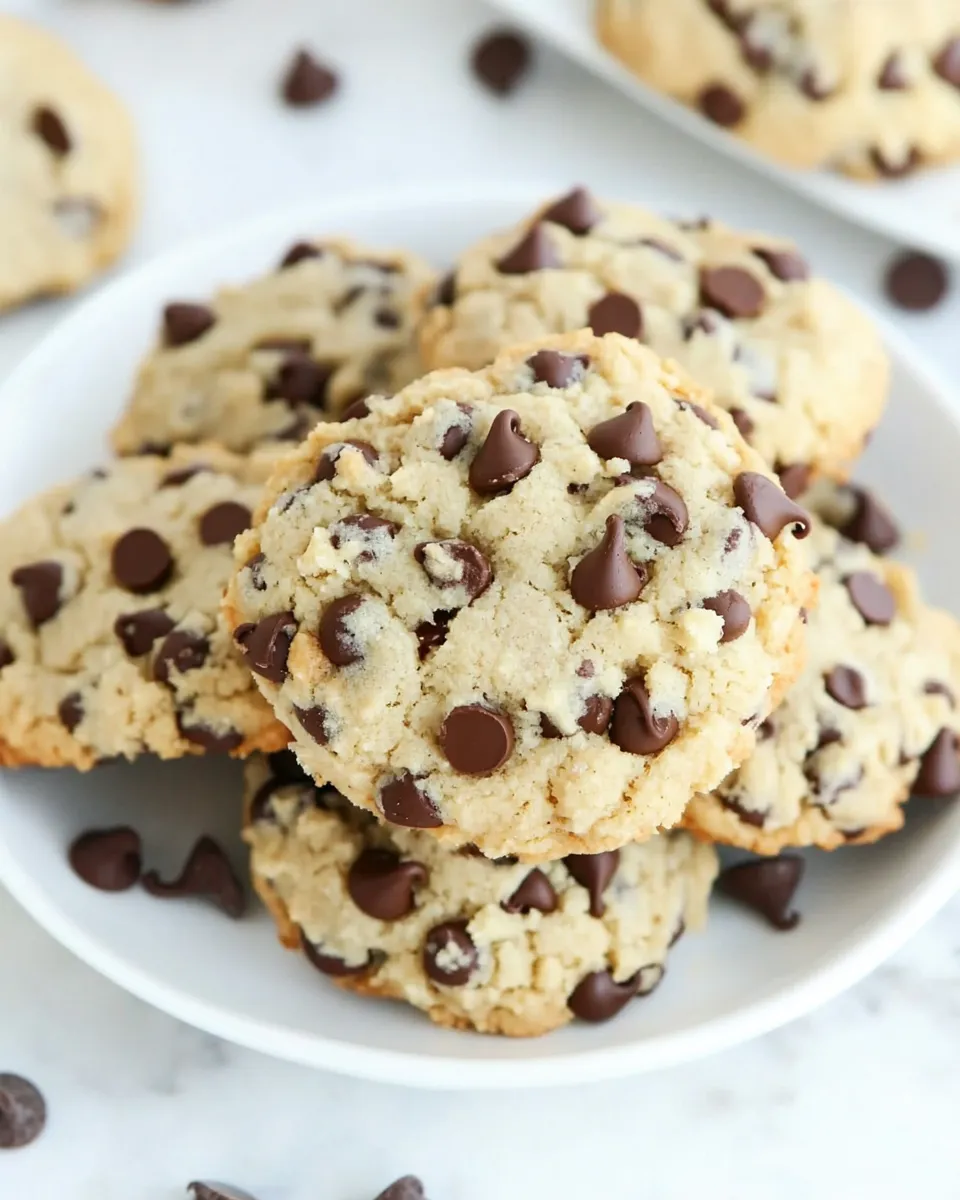 Delicious Almond Flour Chocolate Chip Cookies Recipe shot
