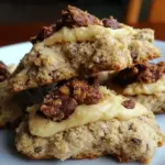 Homemade Almond Flour Ginger Scones with Honey Orange Frosting photo
