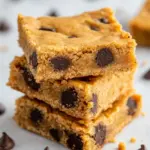 Homemade Almond Flour Peanut Butter Bars photo