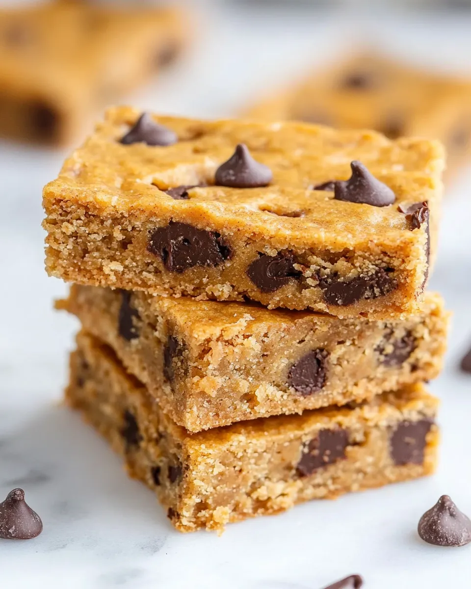 Easy Almond Flour Peanut Butter Bars picture